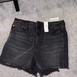 American Eagle Outfitters Black Jean Shorts